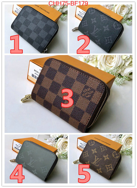 LV Bags(TOP)-Wallet,ID: TF179,$:75USD