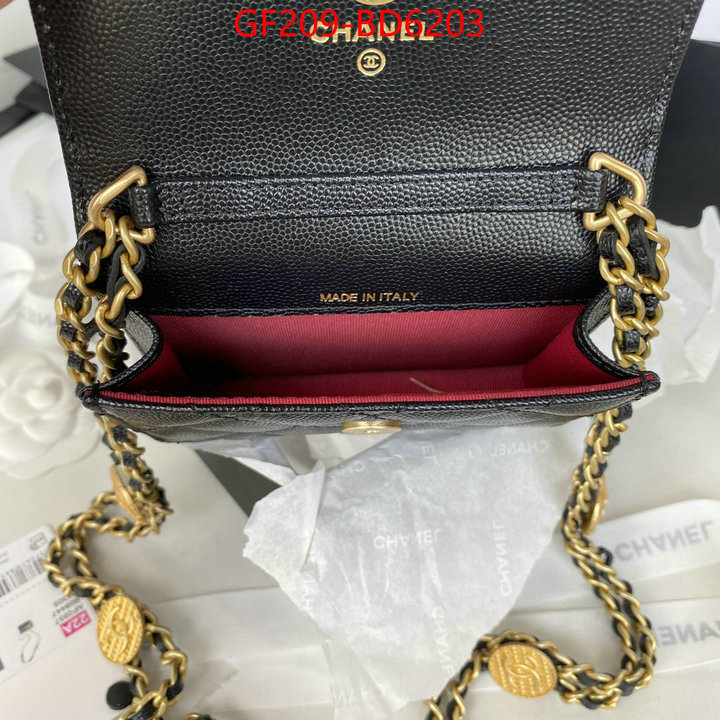 Chanel Bags(TOP)-Diagonal-,ID: BD6203,$: 209USD