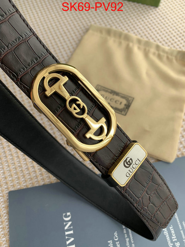 Belts-Gucci,perfect quality designer replica , ID: PV92,$: 69USD