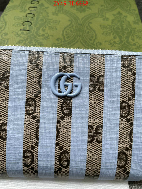 Gucci Bags(4A)-Wallet-,perfect ,ID: TD6558,$: 45USD