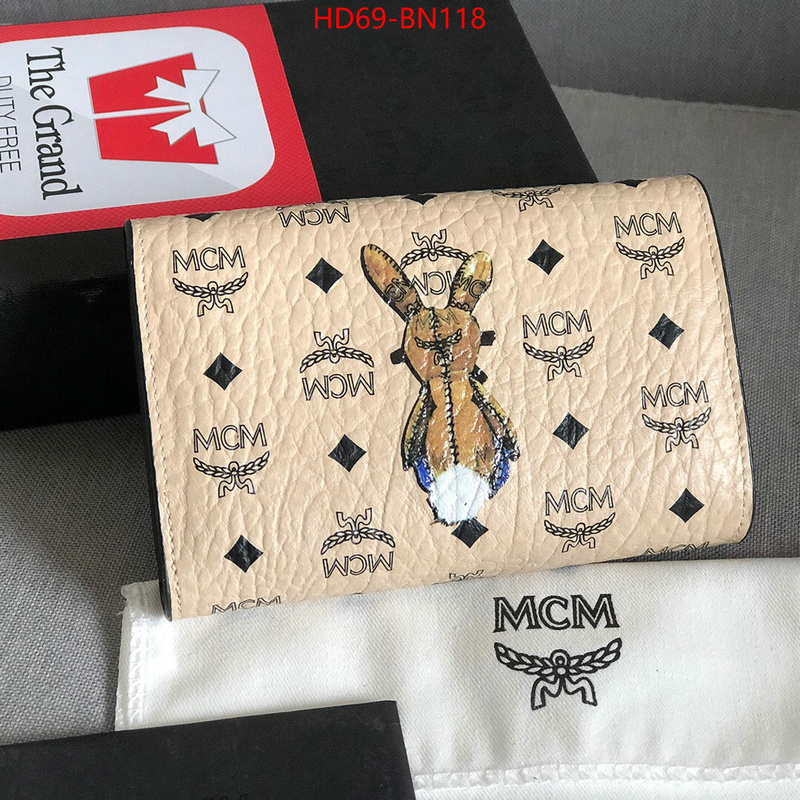 MCM Bags(TOP)-Wallet,ID: BN118,$: 69USD