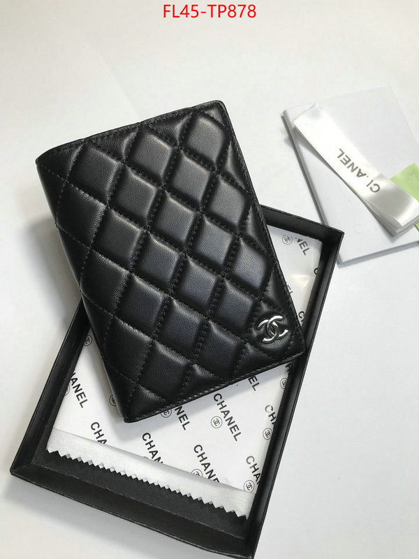 Chanel Bags(4A)-Wallet-,ID: TP878,$: 45USD