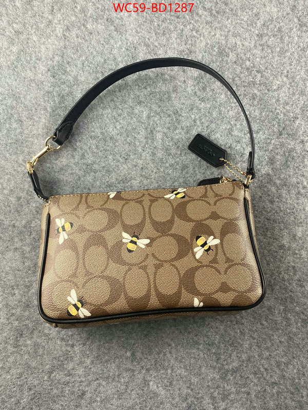 Coach Bags(4A)-Handbag-,quality aaaaa replica ,ID: BD1287,$: 59USD