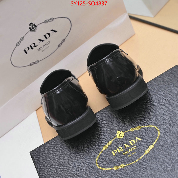 Men Shoes-Prada,designer 1:1 replica , ID: SO4837,$: 125USD