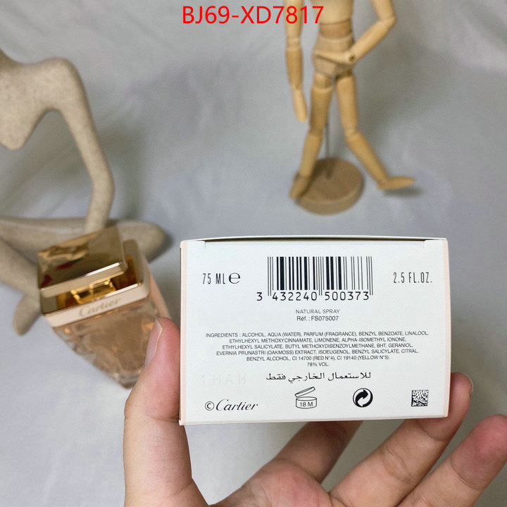 Perfume-Cartier,high quality perfect , ID: XD7817,$: 69USD