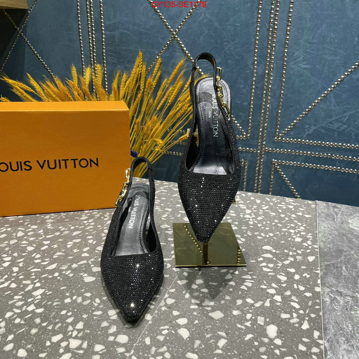 Women Shoes-LV,how quality , ID: SE1178,$: 135USD