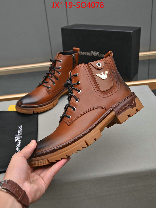 Men Shoes-Armani,high quality , ID: SO4078,$: 119USD
