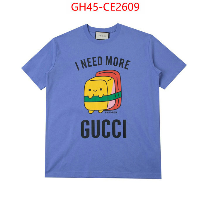 Clothing-Gucci,top brands like , ID: CE2609,$: 45USD