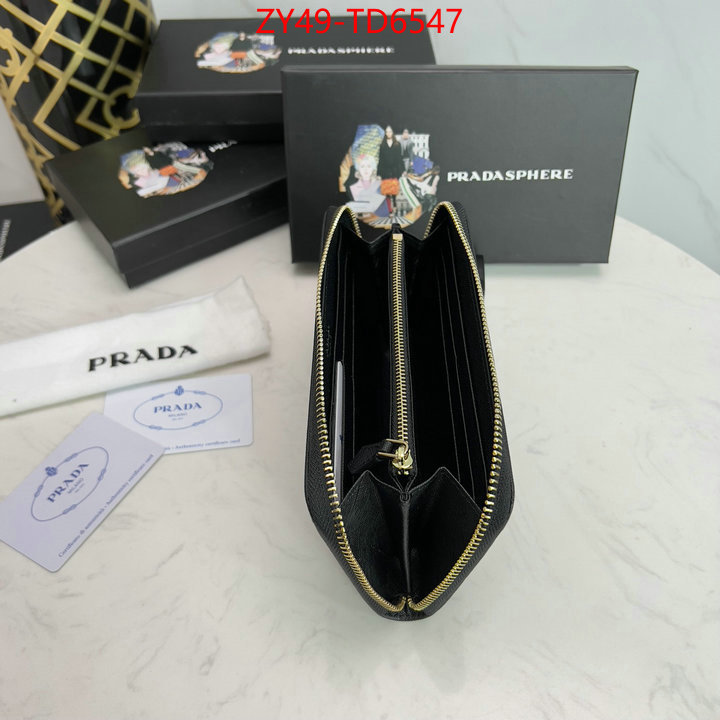 Prada Bags(4A)-Wallet,7 star ,ID: TD6547,$: 49USD