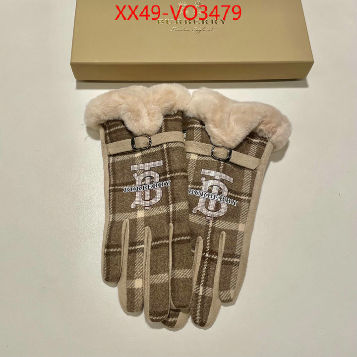 Gloves-Burberry,top quality replica , ID: VO3479,$: 49USD