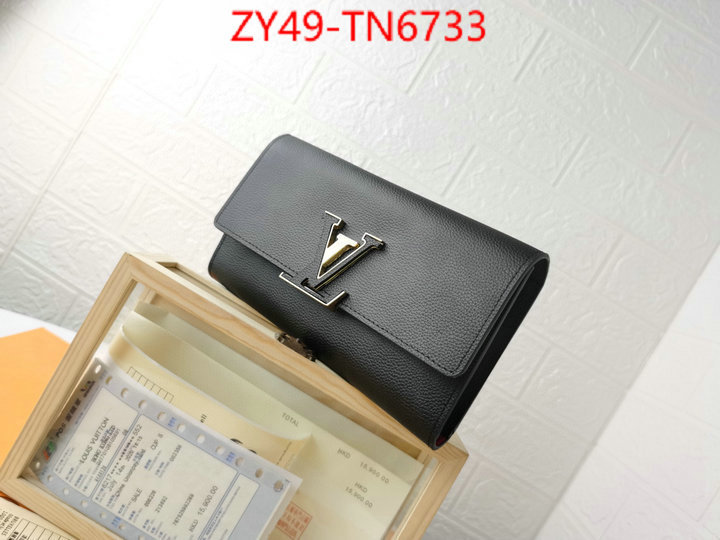 LV Bags(4A)-Wallet,ID: TN6733,$: 49USD