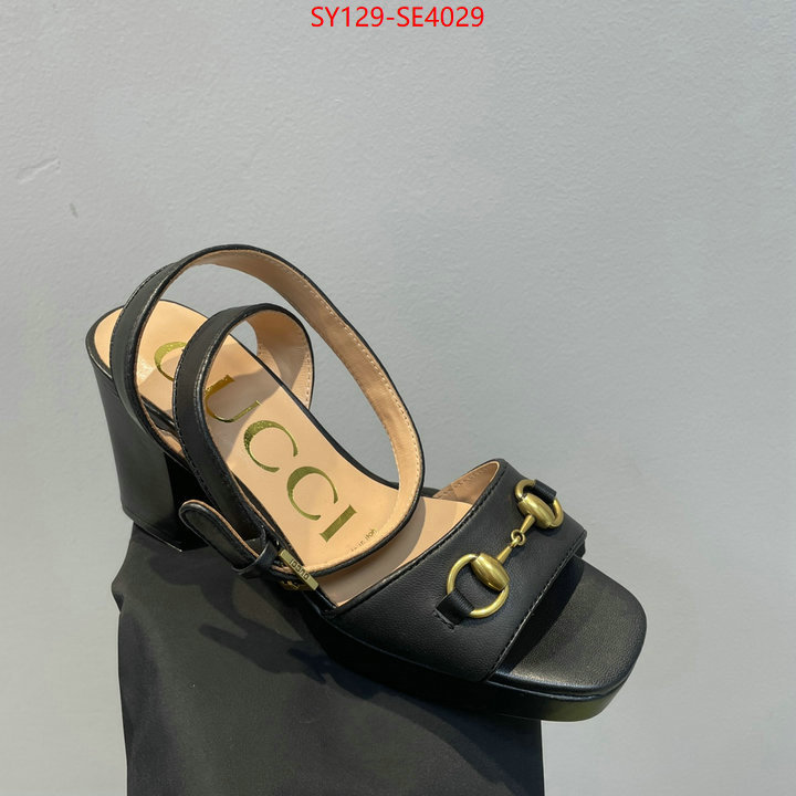 Women Shoes-Gucci,luxury fashion replica designers , ID: SE4029,$: 129USD