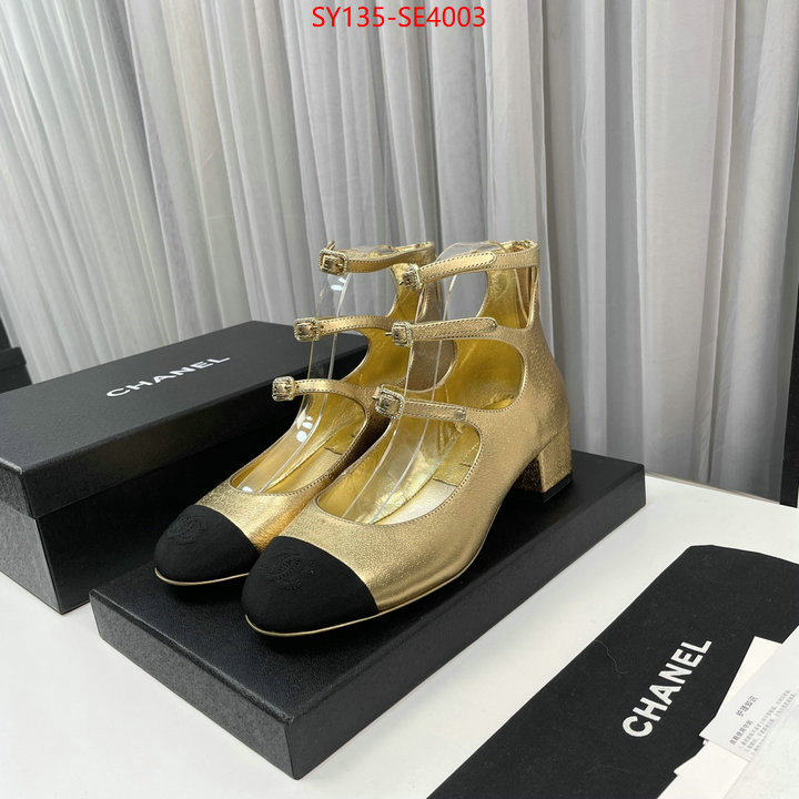 Women Shoes-Chanel,high quality replica designer , ID: SE4003,$: 135USD