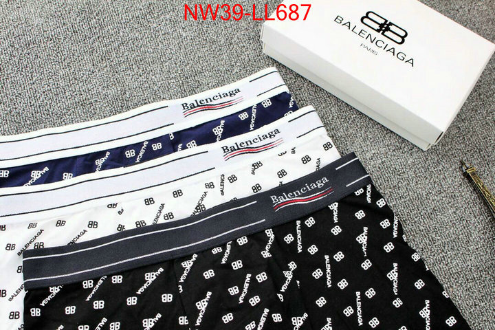 Panties-Balenciaga,replica 1:1 , ID: LL687,$:39USD