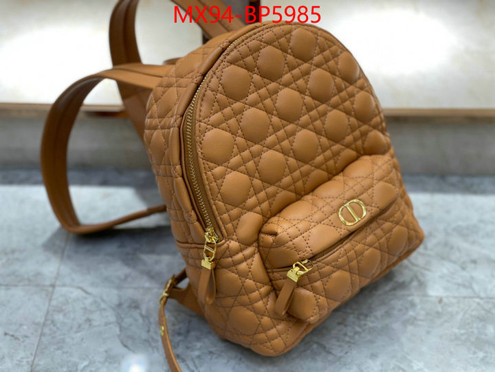 Dior Bags(4A)-Backpack-,ID: BP5985,$: 94USD