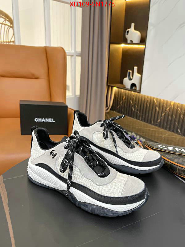 Women Shoes-Chanel,the top ultimate knockoff , ID: SN1778,$: 109USD