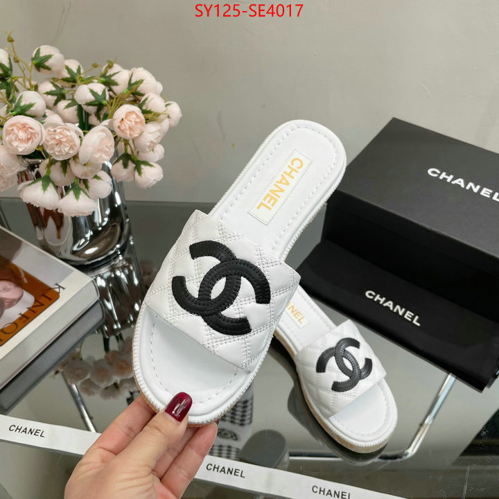 Women Shoes-Chanel,best designer replica , ID: SE4017,$: 125USD