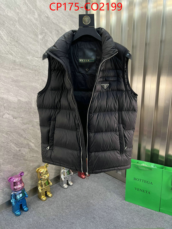 Down jacket Men-Prada,luxury , ID: CO2199,$: 175USD