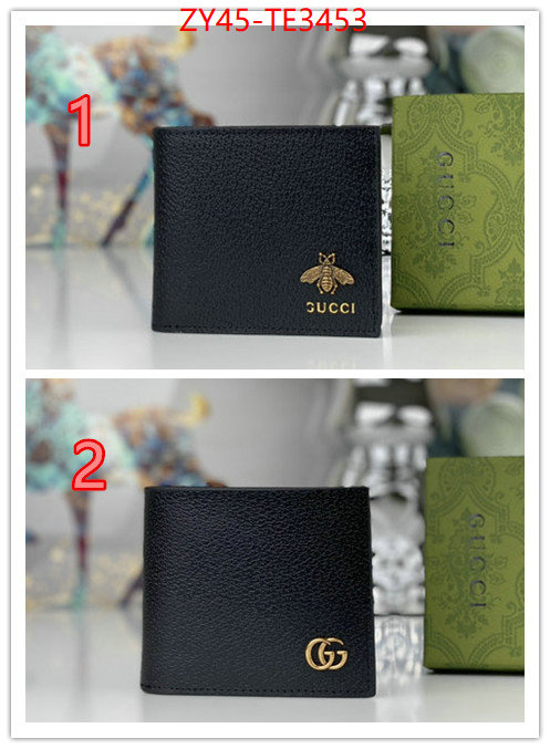 Gucci Bags(4A)-Wallet-,high ,ID: TE3453,$: 45USD