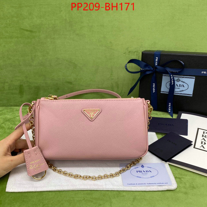 Prada Bags(TOP)-Diagonal-,ID: BH171,$:209USD