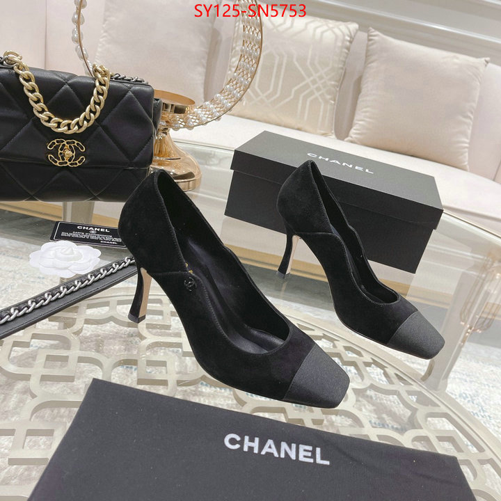 Women Shoes-Chanel,knockoff highest quality , ID: SN5753,$: 125USD