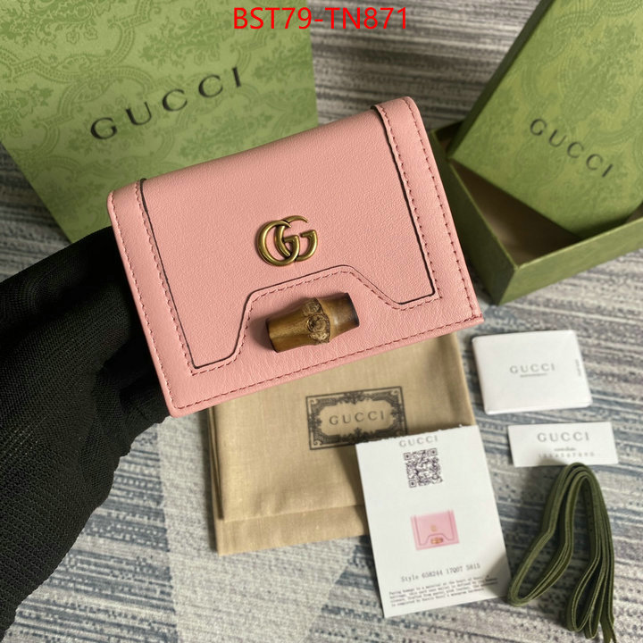 Gucci Bags(TOP)-Wallet-,ID: TN871,$: 79USD