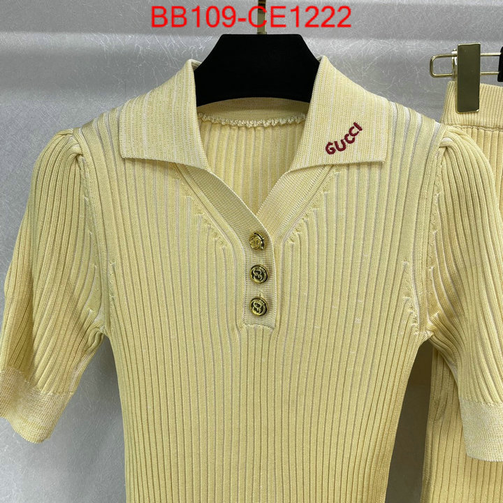 Clothing-Gucci,high quality perfect , ID: CE1222,$: 109USD