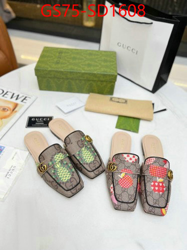 Women Shoes-Gucci,top sale , ID: SD1608,$: 75USD