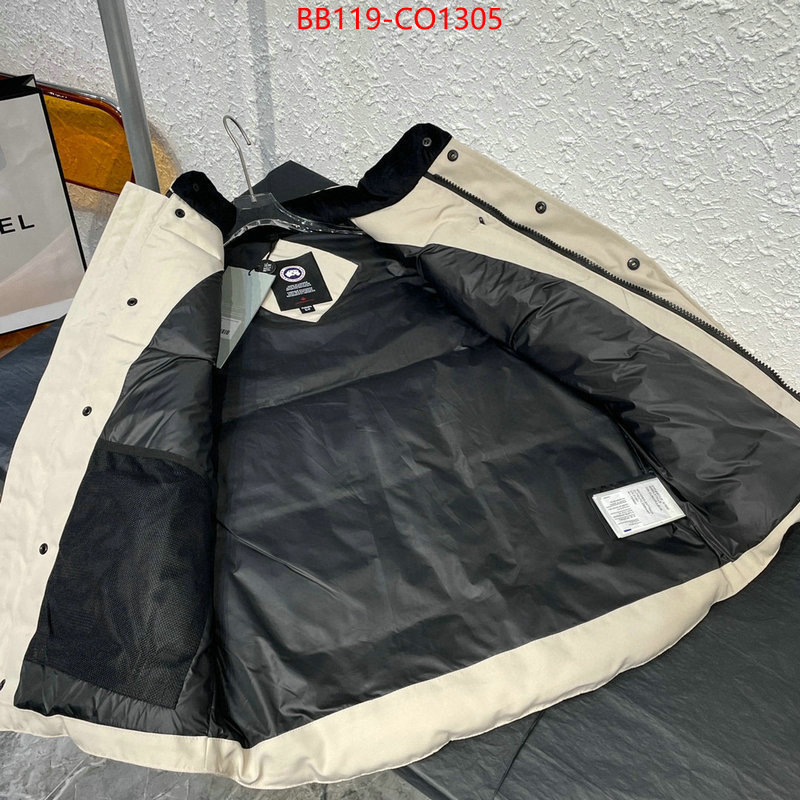 Down jacket Men-Canada Goose,where quality designer replica , ID: CO1305,$: 119USD