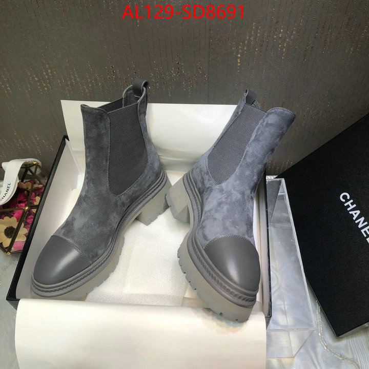 Women Shoes-Chanel,mirror quality , ID: SD8691,$: 129USD