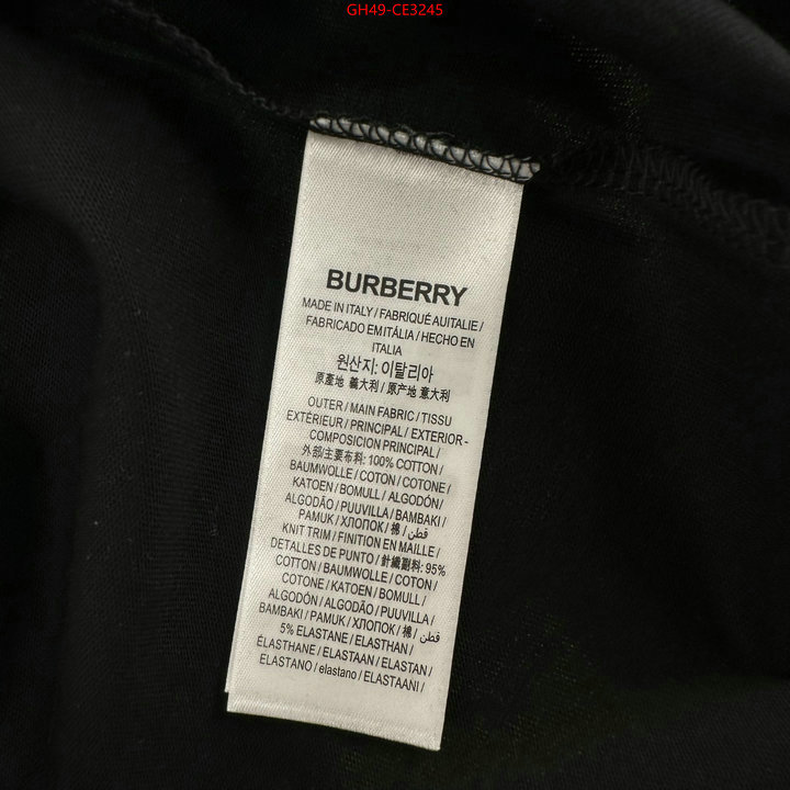 Clothing-Burberry,shop now , ID: CE3245,$: 49USD