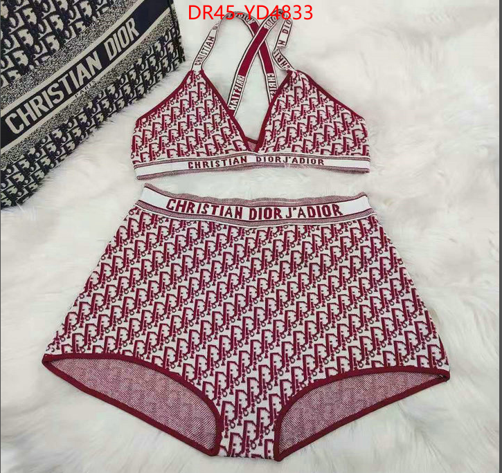 Swimsuit-Dior,replica 2023 perfect luxury , ID: YD4833,$: 45USD