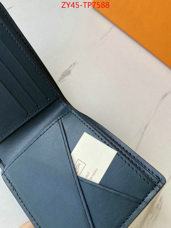 LV Bags(4A)-Wallet,store ,ID: TP7588,$: 45USD