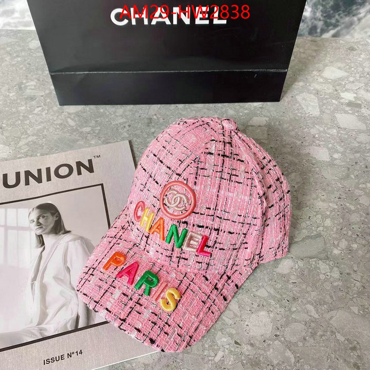 Cap (Hat)-Chanel,fashion , ID: HW2838,$: 29USD