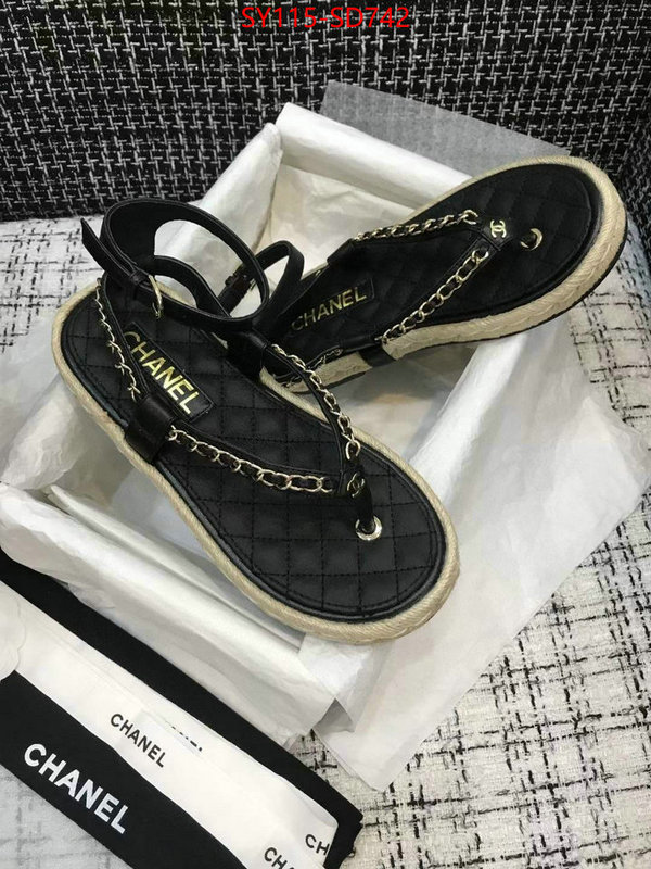 Women Shoes-Chanel,where quality designer replica , ID: SD742,$: 115USD