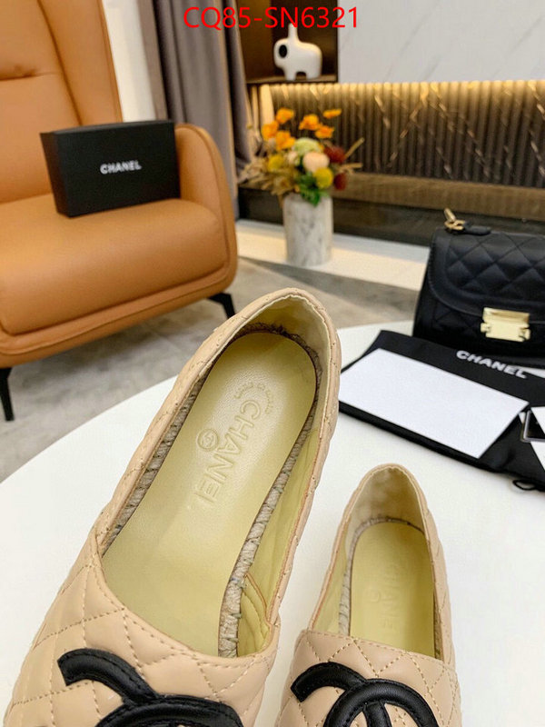 Women Shoes-Chanel,outlet 1:1 replica , ID: SN6321,$: 85USD