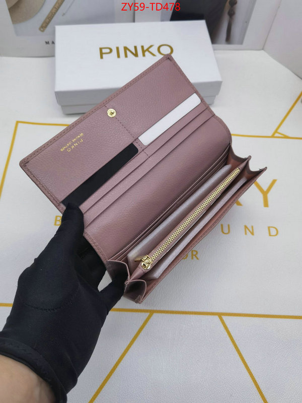 PINKO Bags(4A)-Wallet,sell online luxury designer ,ID: TD478,$: 59USD