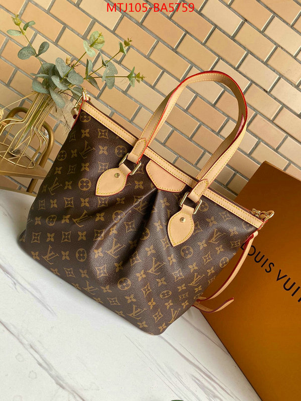 LV Bags(4A)-Handbag Collection-,ID: BA5759,$: 105USD