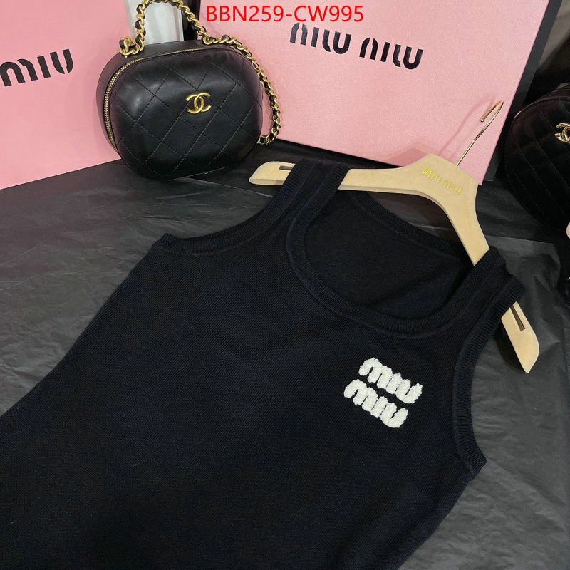 Clothing-MIU MIU,shop designer , ID: CW995,$: 259USD
