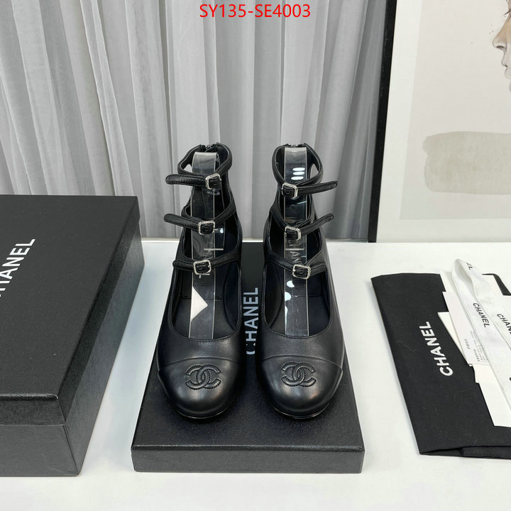 Women Shoes-Chanel,high quality replica designer , ID: SE4003,$: 135USD