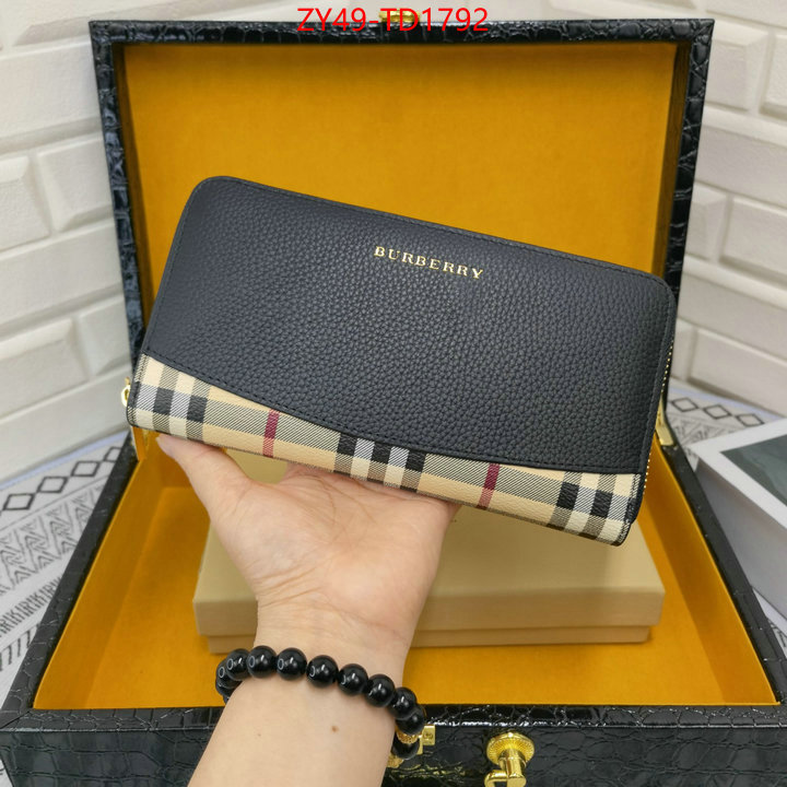 Balenciaga Bags(4A)-Wallet,replcia cheap ,ID: TD1792,$: 49USD