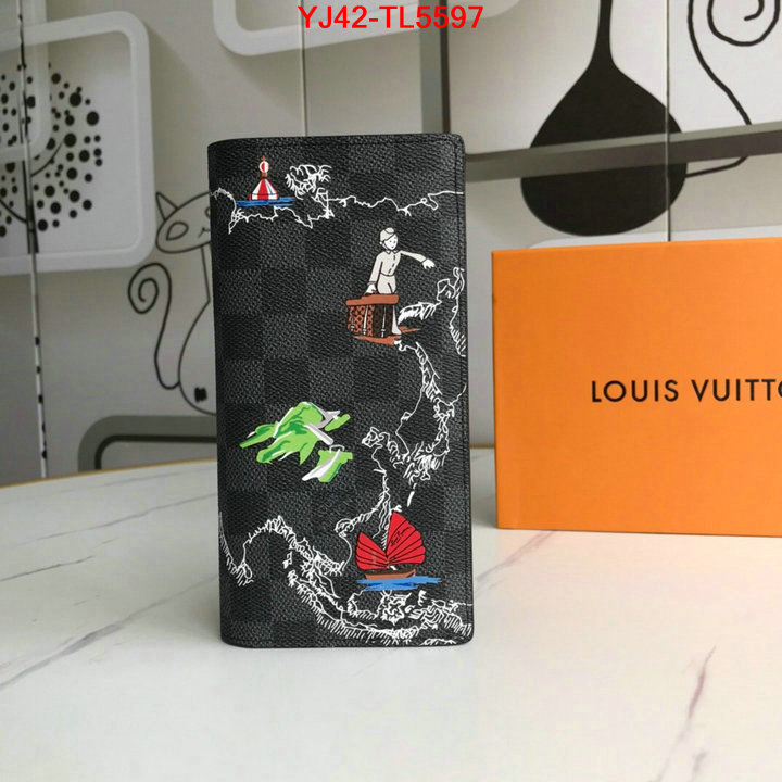 LV Bags(4A)-Wallet,ID: TL5597,$: 42USD