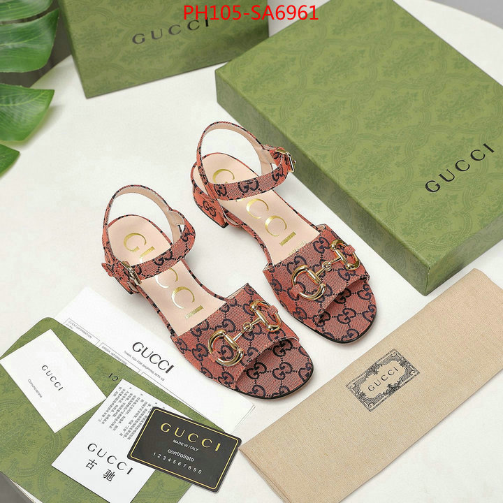 Women Shoes-Gucci,the highest quality fake , ID: SA6961,$: 105USD