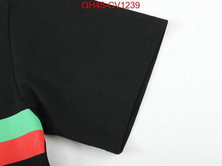 Clothing-Gucci,wholesale 2023 replica , ID: CV1239,$: 45USD