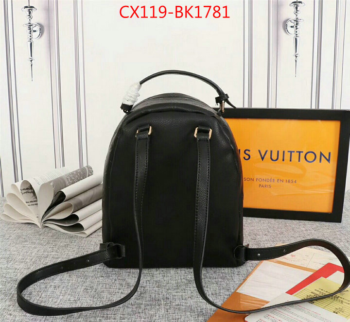 LV Bags(4A)-Backpack-,ID: BK1781,$:119USD