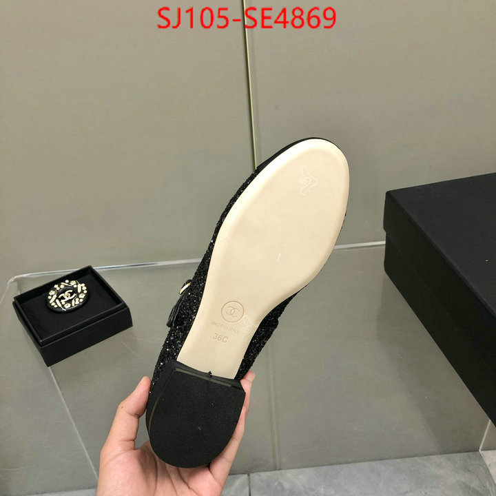 Women Shoes-Chanel,aaaaa quality replica , ID: SE4869,$: 105USD