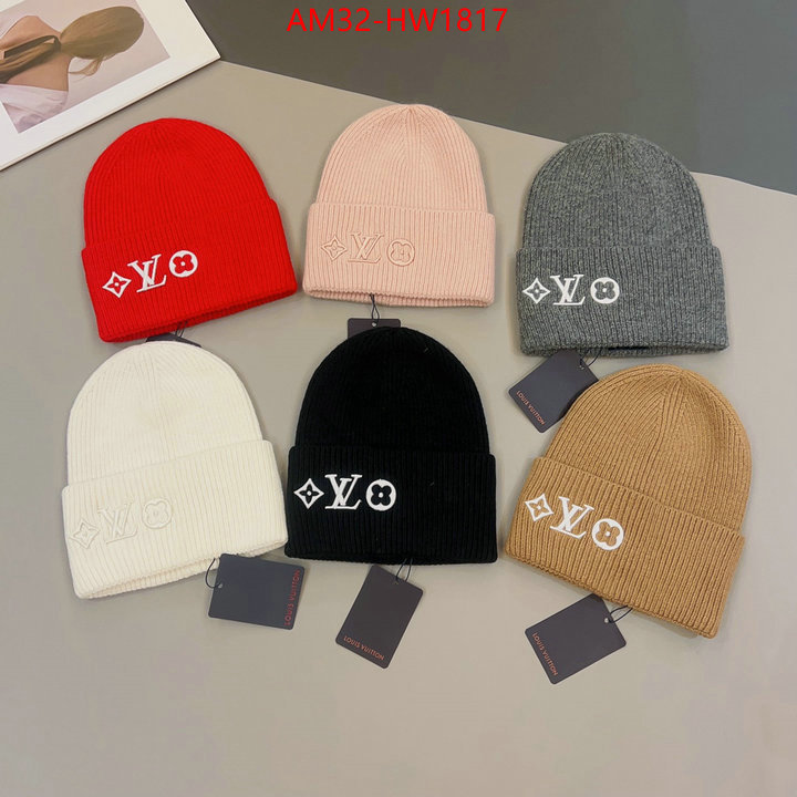 Cap (Hat)-LV,high quality designer replica , ID: HW1817,$: 32USD