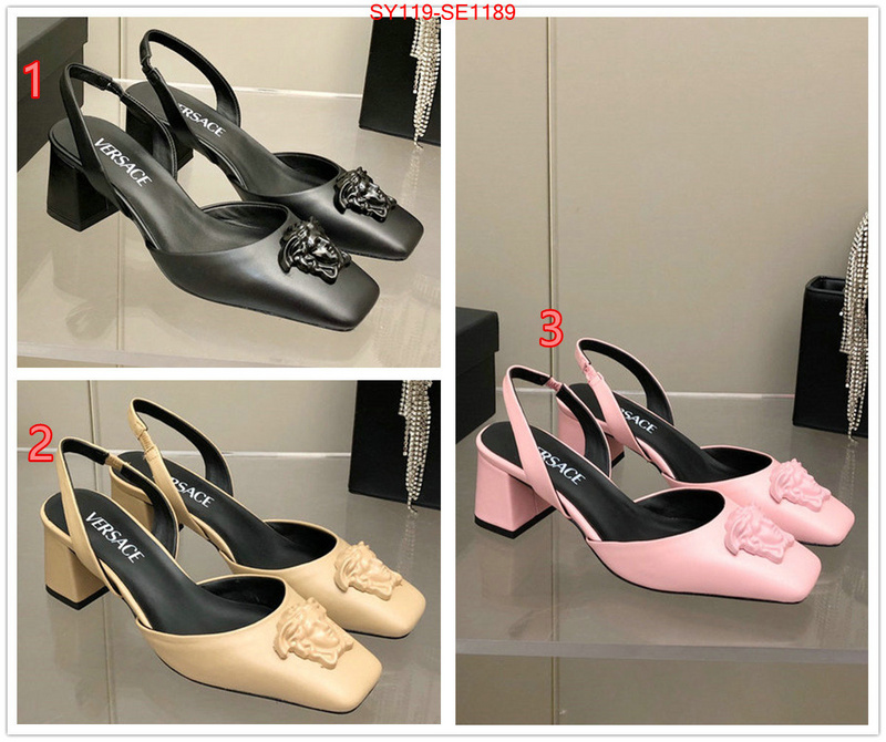 Women Shoes-Versace,designer 1:1 replica , ID: SE1189,$: 119USD