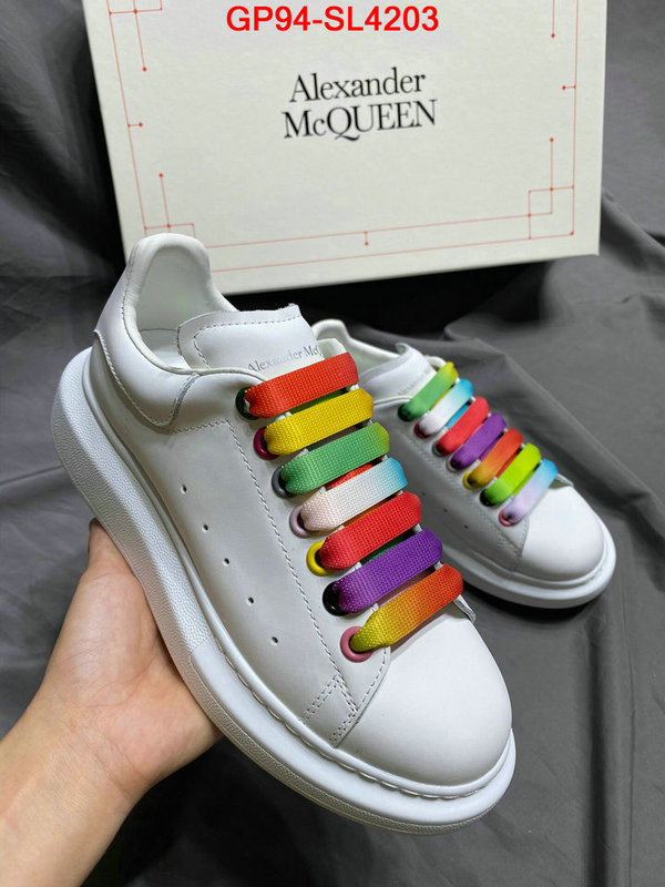 Women Shoes-Alexander McQueen,replica us , ID: SL4203,$: 94USD