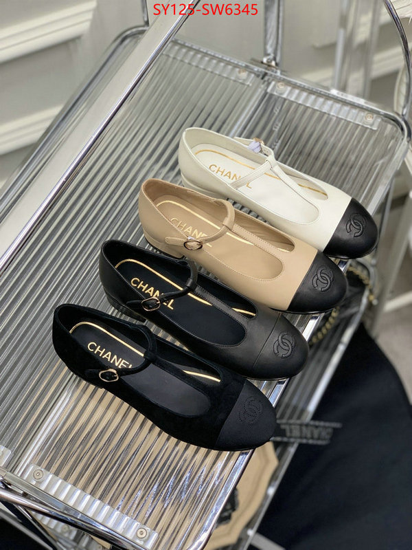 Women Shoes-Chanel,7 star quality designer replica , ID: SW6345,$: 125USD